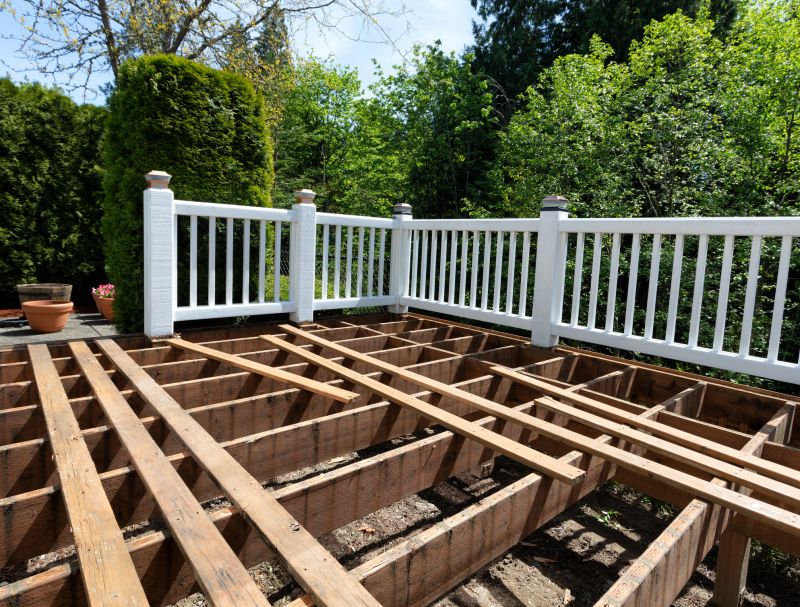 Ground Level Deck Construction in Norwalk, CT