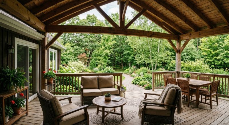 Wooden Patio Installation in Redmond, WA